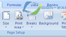 Fungsi Sub Menu Page Setup Dalam Tab Page Layout Excel