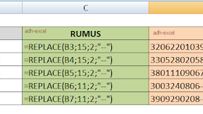 Cara Mudah Menyembunyikan Angka Terakhir NIK Pada Microsoft Excel