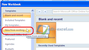 Cara Menggunakan Template Dalam Microsoft Excel 