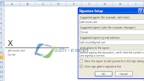 Cara Membuat Tanda Tangan Digital Dengan Menu Signature Line Dalam Microsoft Excel