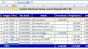 Membuat Nomor Jurnal Otomatis Untuk Buku Kas Kecil Dengan Rumus Excel Membuat Nomor Jurnal Otomatis Untuk Buku Kas Kecil Dengan Rumus Excel