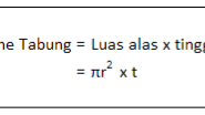 Cara Menghitung Volume Tabung Dengan Rumus Dalam Excel