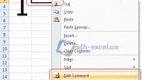 Menambahkan Gambar Untuk Background Kotak Comment atau Komentar Dalam Excel