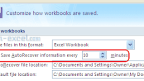 Menyimpan Dan Update Otomatis Dengan Menu AUTO SAVE Dalam Excel