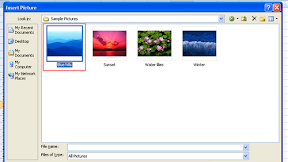 Insert Image, Cara Mudah Menyisipkan Gambar Kedalam File Excel