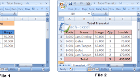 VLOOKUP Beda File, Cara Mengambil Data Dari Dua File Yang Berbeda Pada Excel
