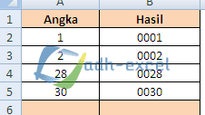Menambah Angka 0 ( Nol ) Secara Otomatis Dalam Excel Dengan Dua Cara Mudah 