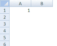 AutoFill - Cara Membuat AutoFill Pada Deret Angka dan Formula Dalam Cell Excel