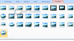 Mengatur Format Style Pada Image atau Gambar dalam Microsoft Excel