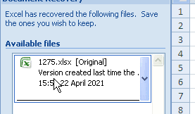 File Excel Belum Disave Saat Error Not Responding ? Berikut Ini Solusinya