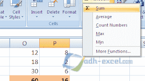 Cara Menggunakan Menu AutoSum Dalam Microsoft Excel