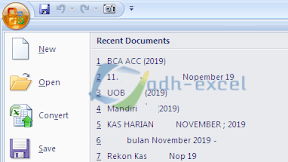 Menemukan File Excel Yang Lupa Disimpan Dimana Dengan Fitur Recent Documents Dalam Microsoft Excel