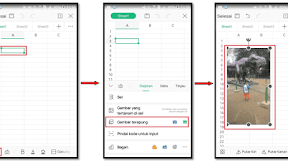 Cara Menyisipkan Gambar di WPS Office XLS Android