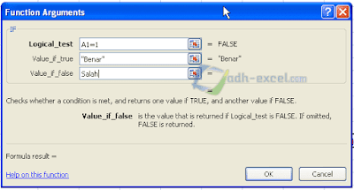 Cara menulis rumus Excel