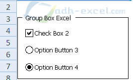 Fungsi dan Cara Membuat Group Box Dalam Excel