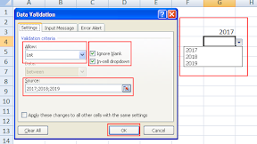 Cara Menggunakan Data Validation Untuk Membuat Menu Drop Down Pada Microsoft Excel