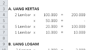 Cara Menambahkan Teks Lembar dan Keping Otomatis Dalam Excel