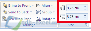 adh-excel.com membuat lingkaran bulat penuh