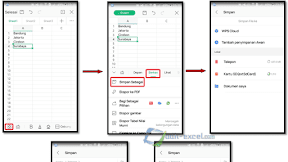 Menyimpan File XLS Menjadi PDF Dalam WPS Office